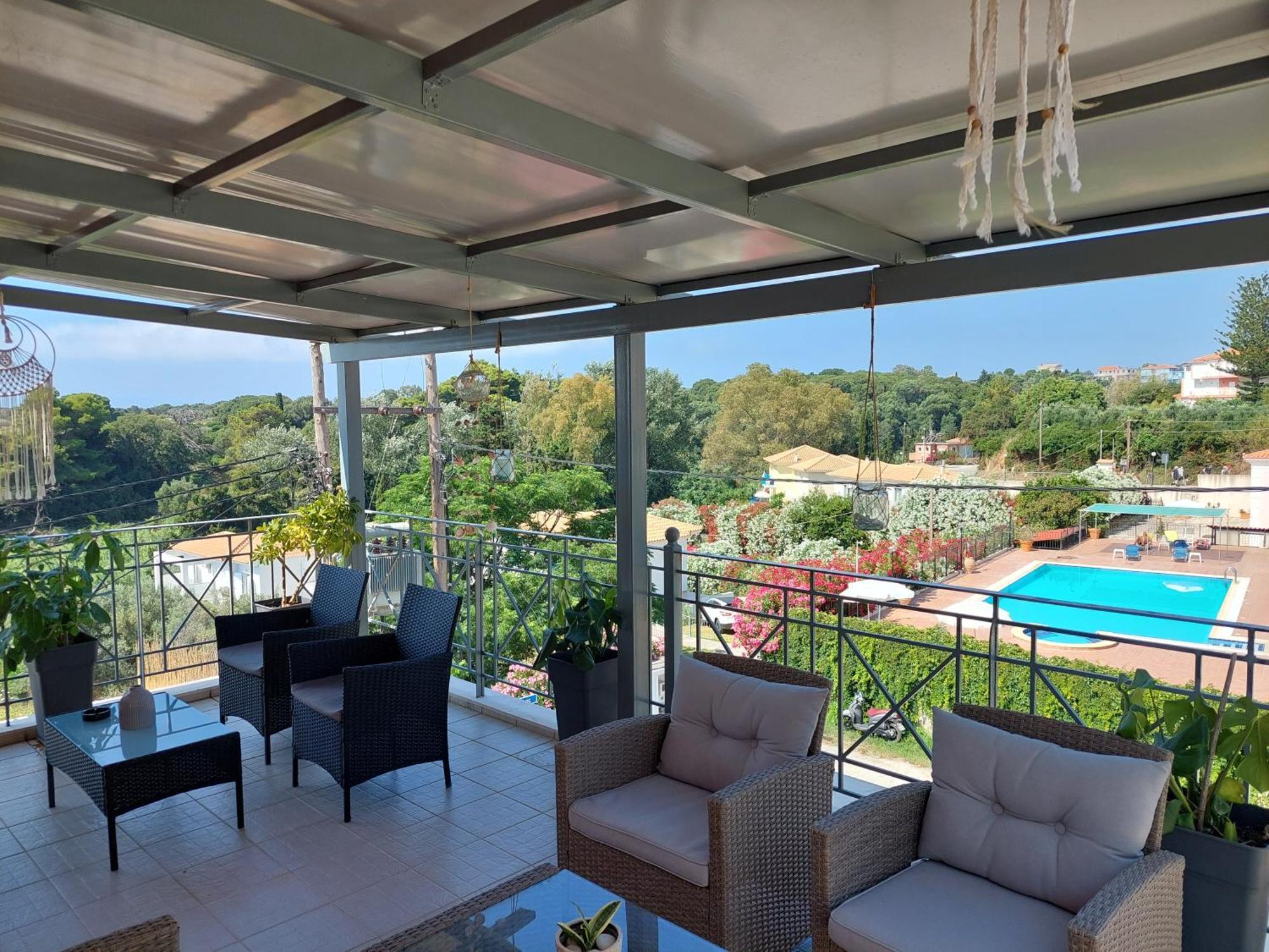 Nikkos Apartments Skala  المظهر الخارجي الصورة